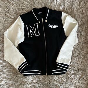 Marshmello lettermans jacket.